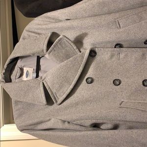 Light Heather Grey Peacoat